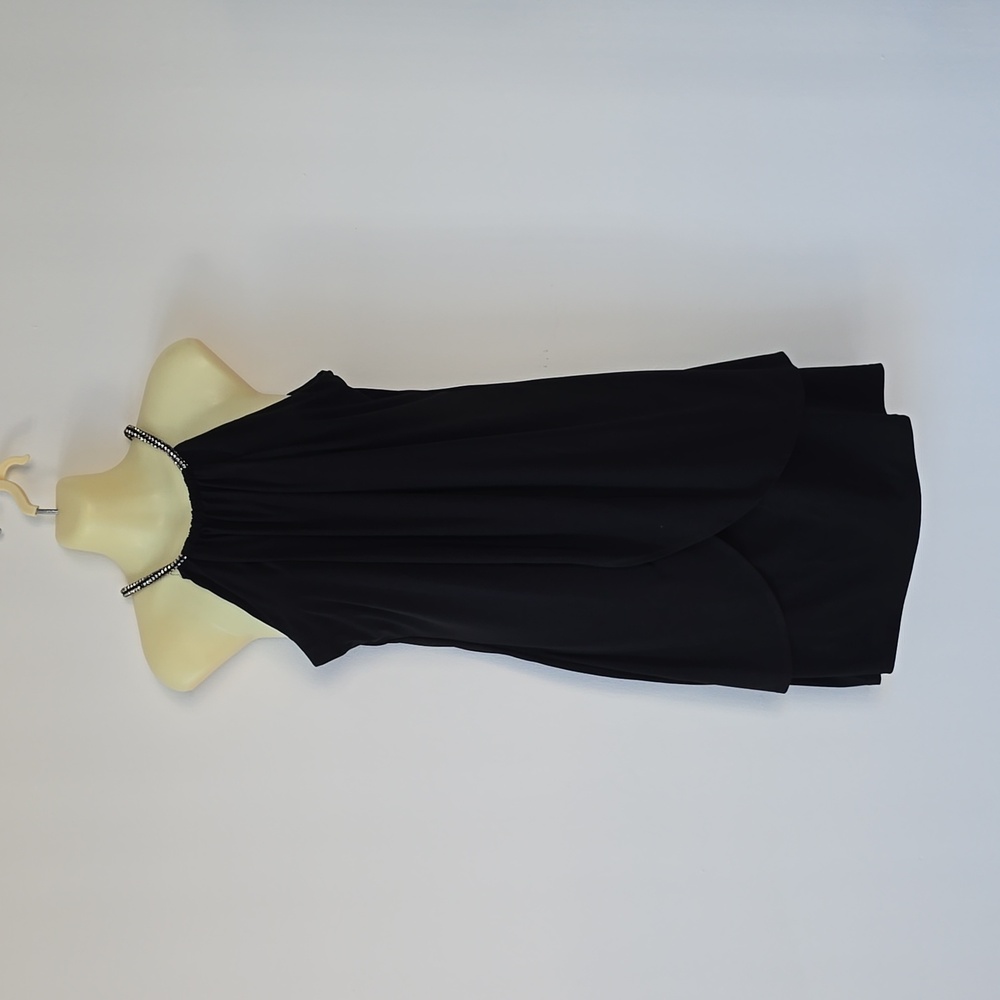 Jessica Simpson Black Chain Halter Neck Size 4